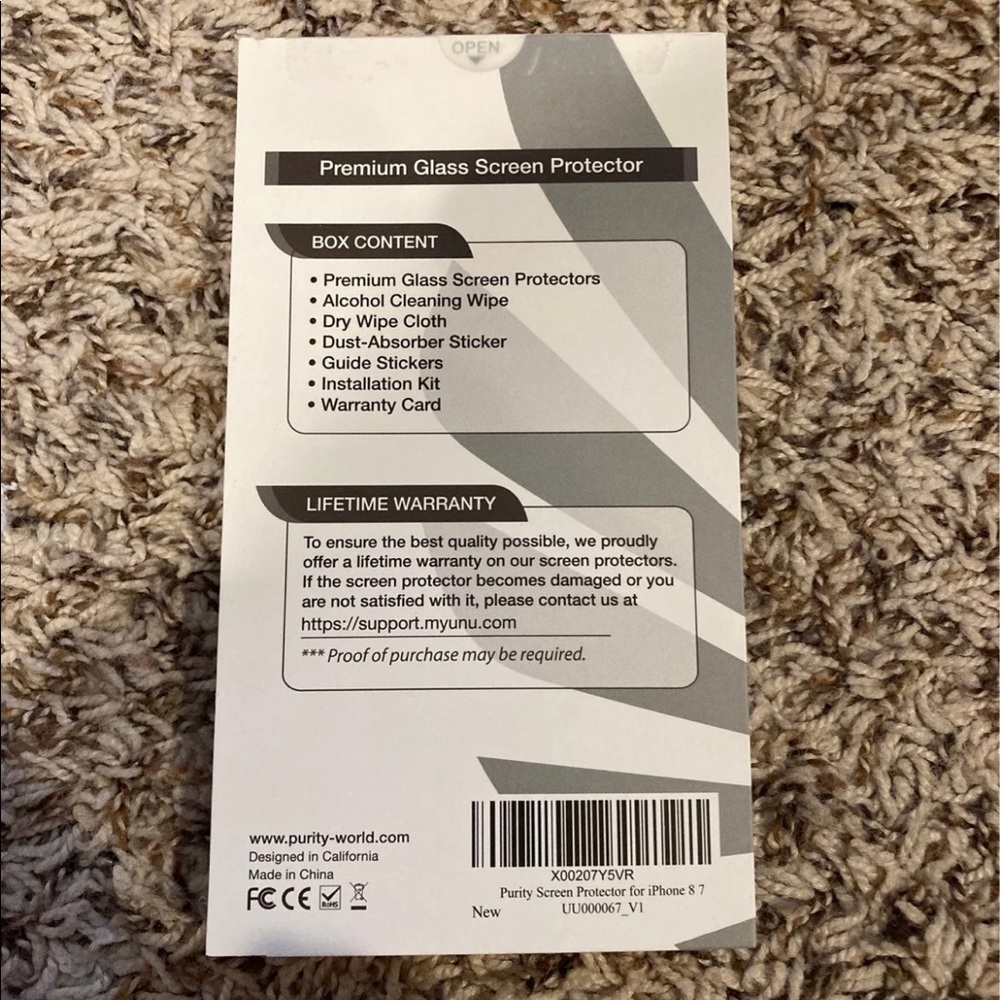 iPhone 7/8 screen protector - Picture 3 of 5